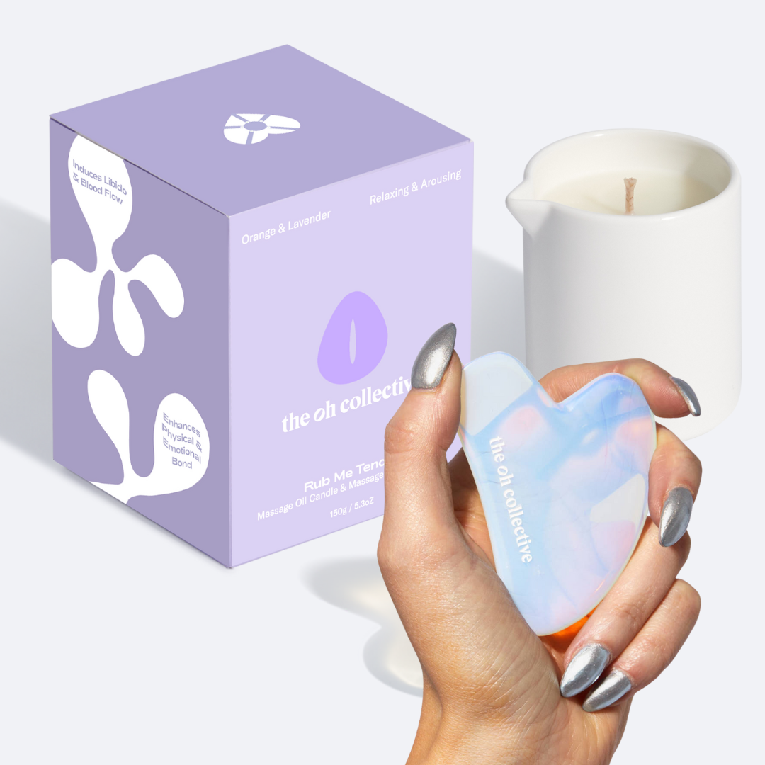 Massagekaars met Gua Sha