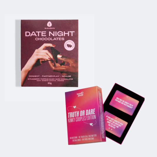 Soft Spark Set met kaarten en Date Night Chocolates