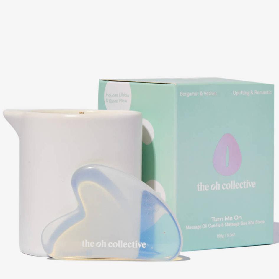 Massagekaars met Gua Sha